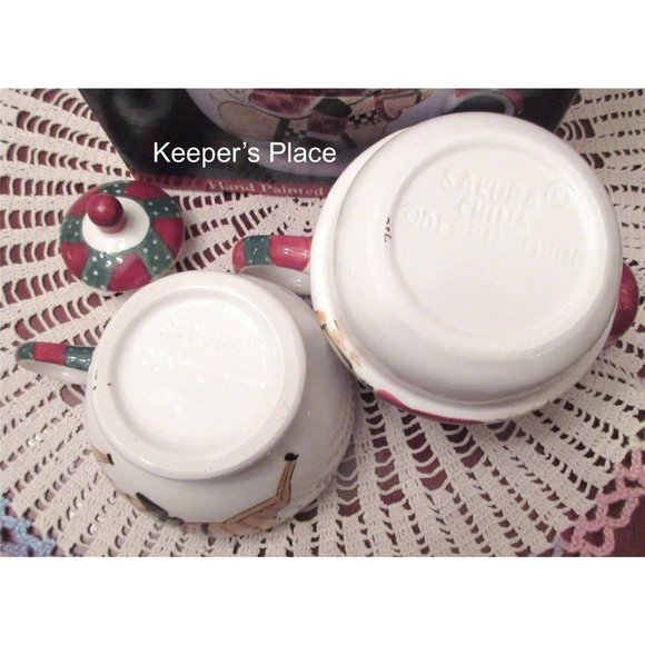 Debbie Mumm Tea For One SANTA'S SPIRIT Teapot - Picture 5 of 5